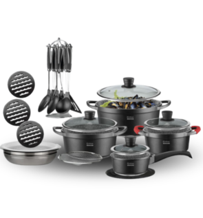 Batería de cocina Lufthous® de 27 piezas