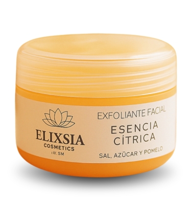 Limpieza y cuidado facial EXFOLIANTE FACIAL ESENCIA CITRICA azúcar, sal y pomelo 100ML